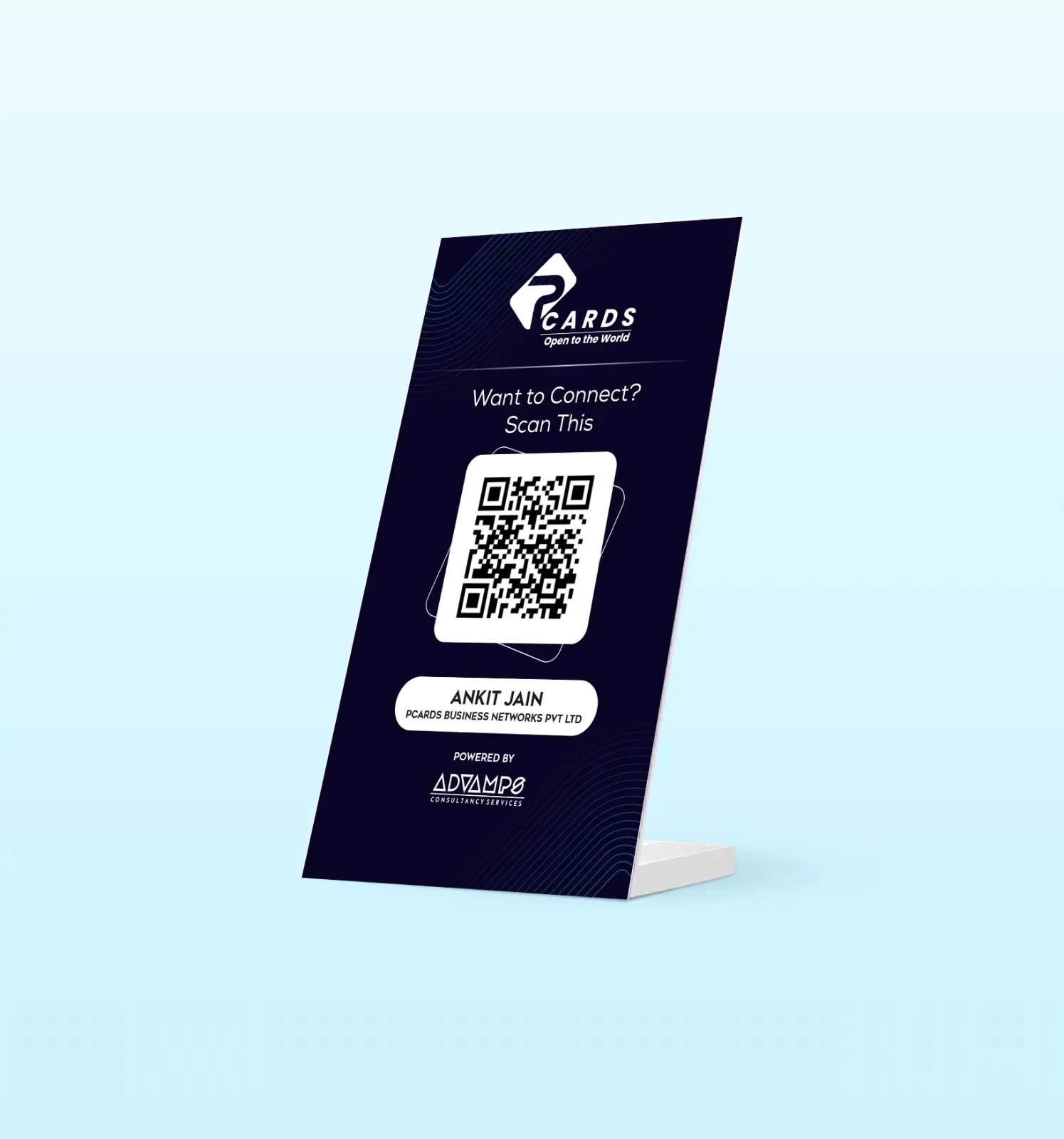 QR code Standee